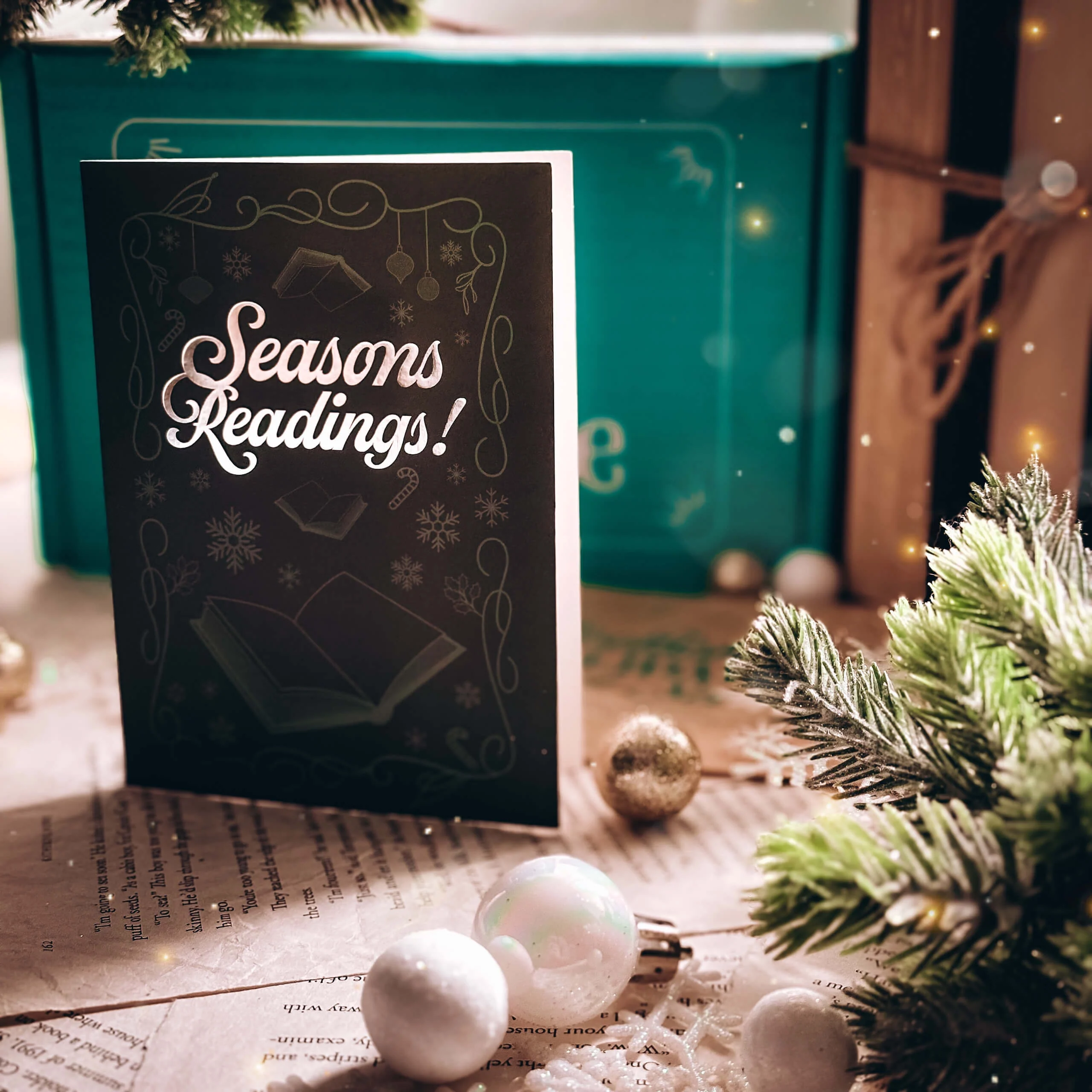 Bookish Holiday Greeting Card Set - Image 5