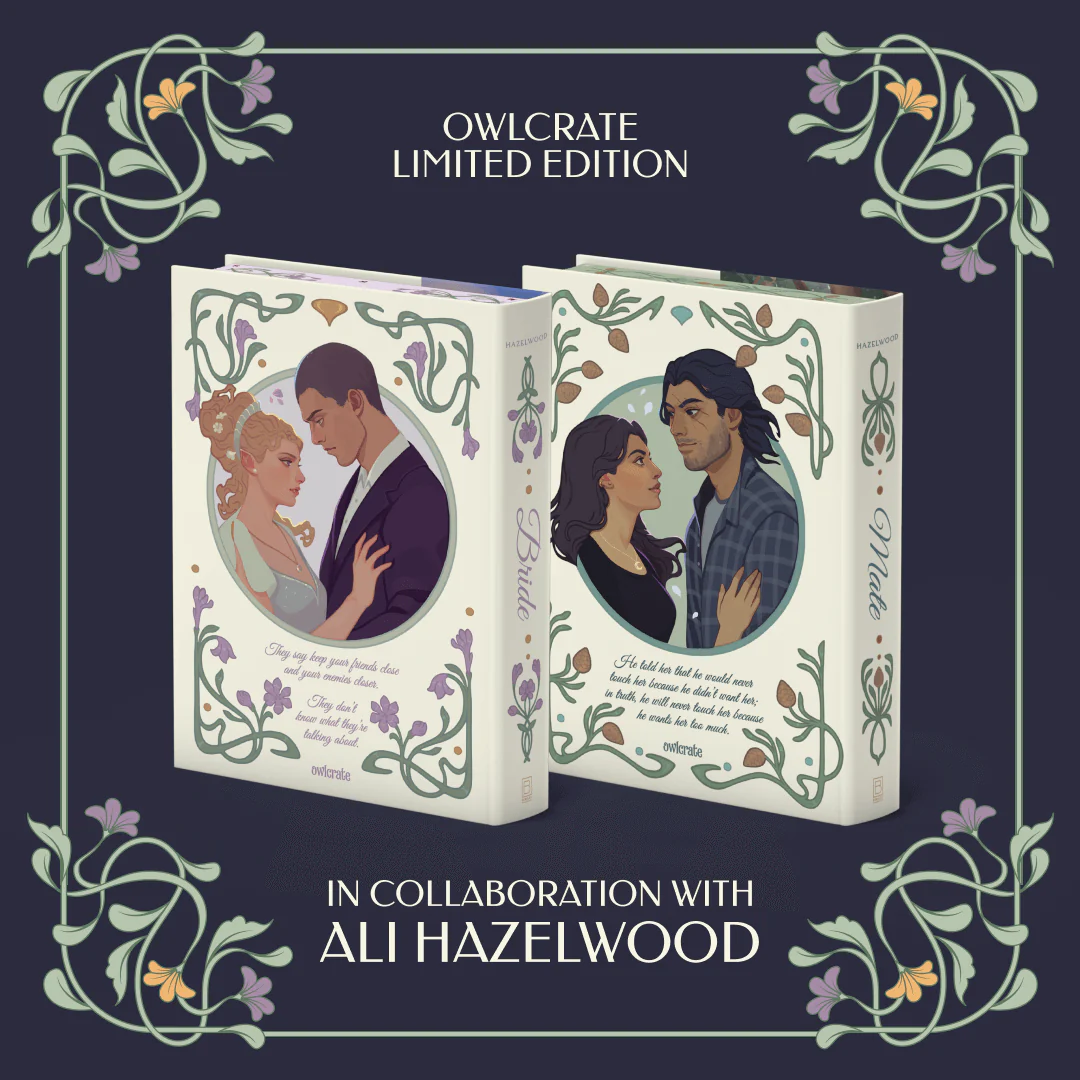 Bride & Mate Set — STENCILED EDGES (Exclusive OwlCrate Editions) - Image 2