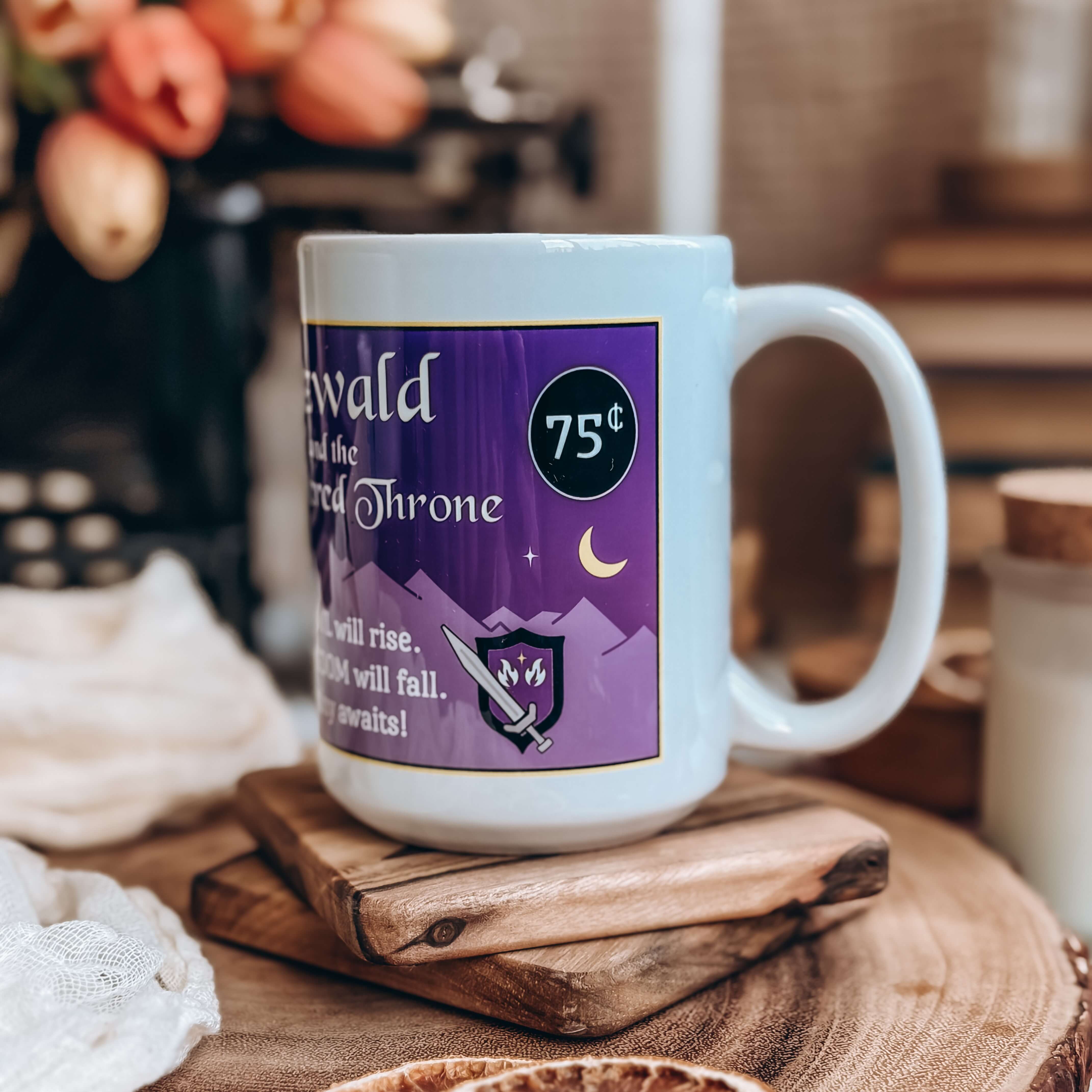 Fantasy Pulp Fictional Mug - Image 3