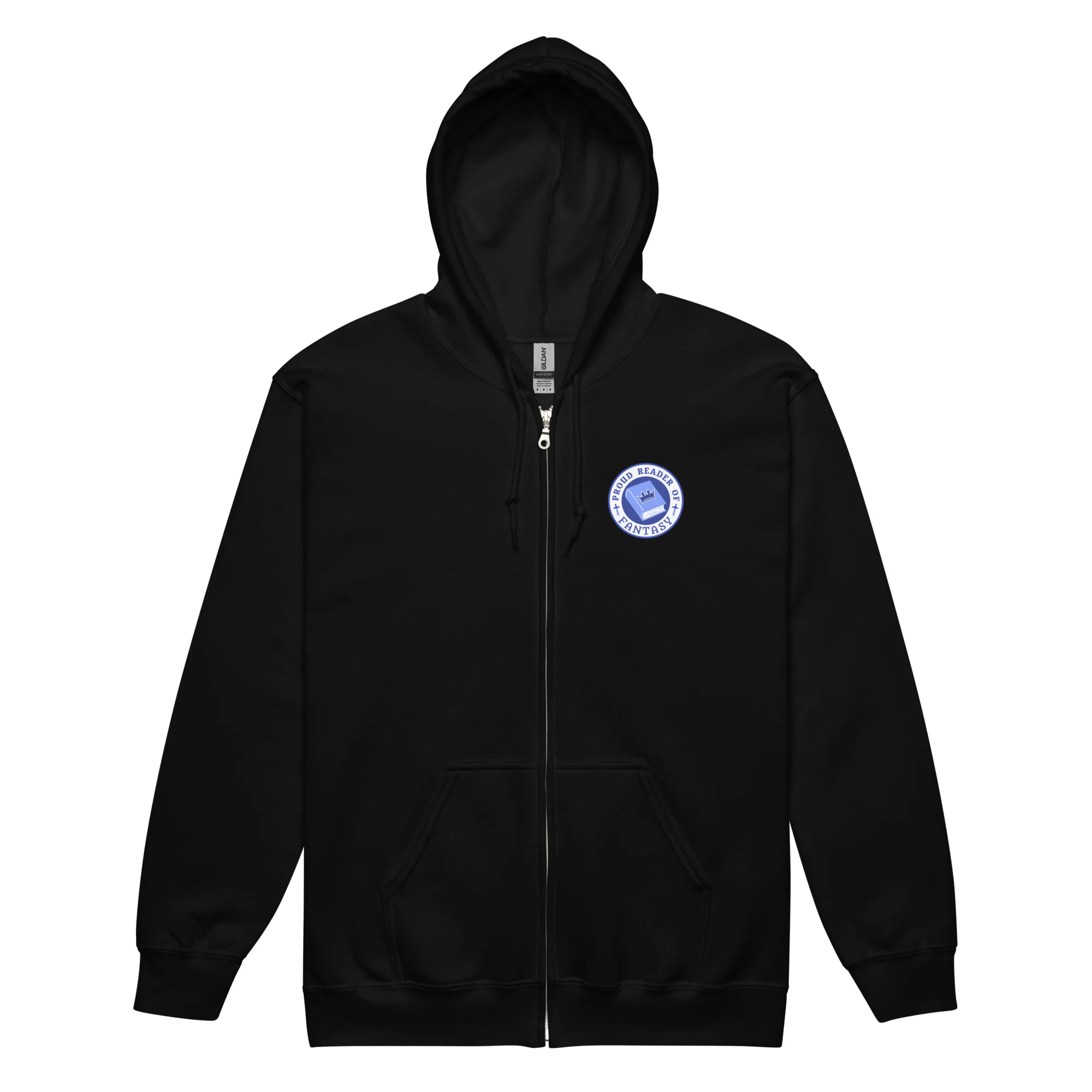Fantasy Reader Zip Hoodie - Image 2