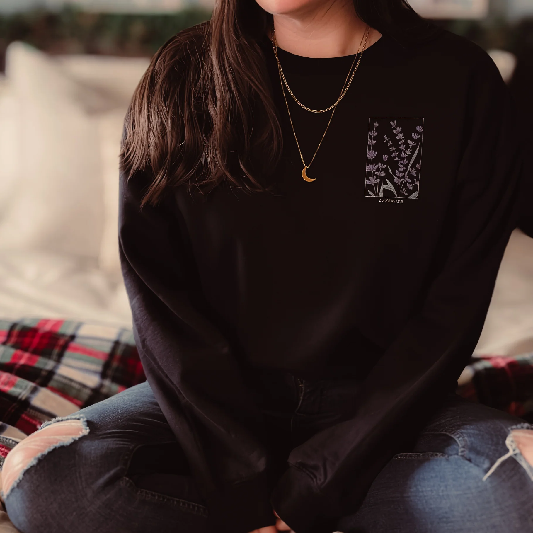 Lavender Sweatshirt