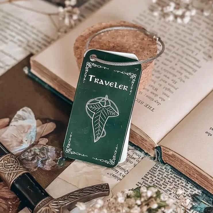 Traveler Metal Bag Tag