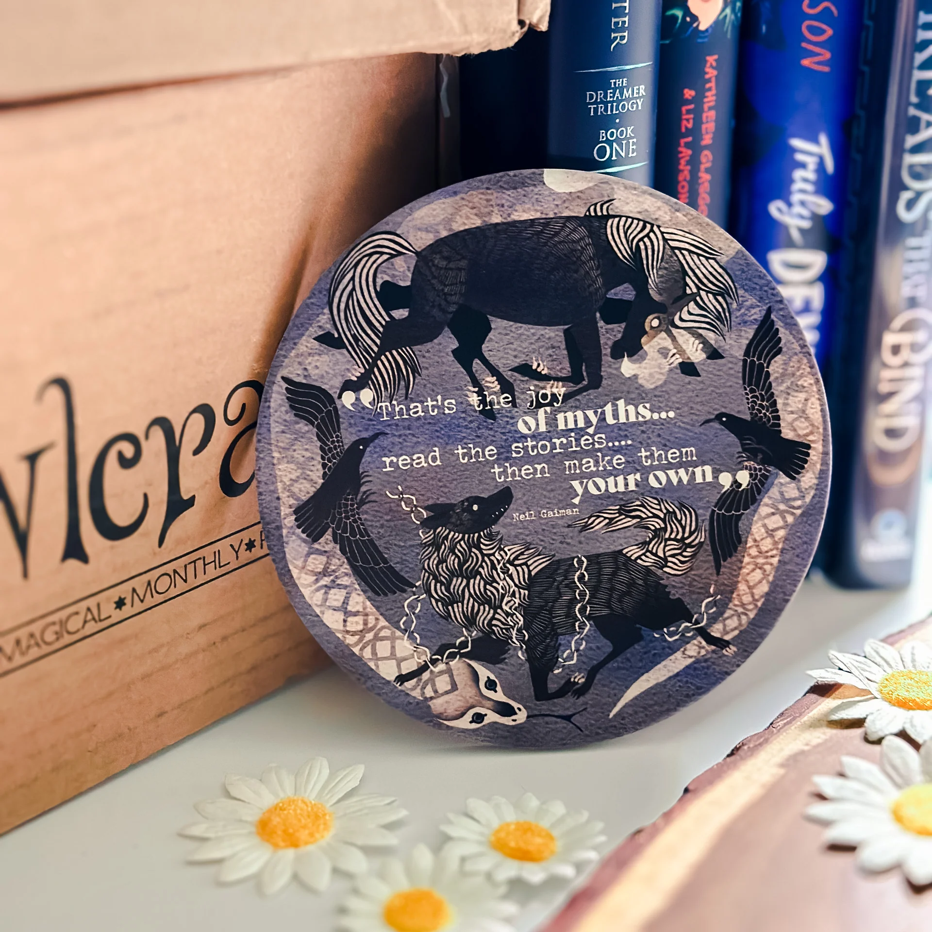 Norse Myths Ceramic Trivet