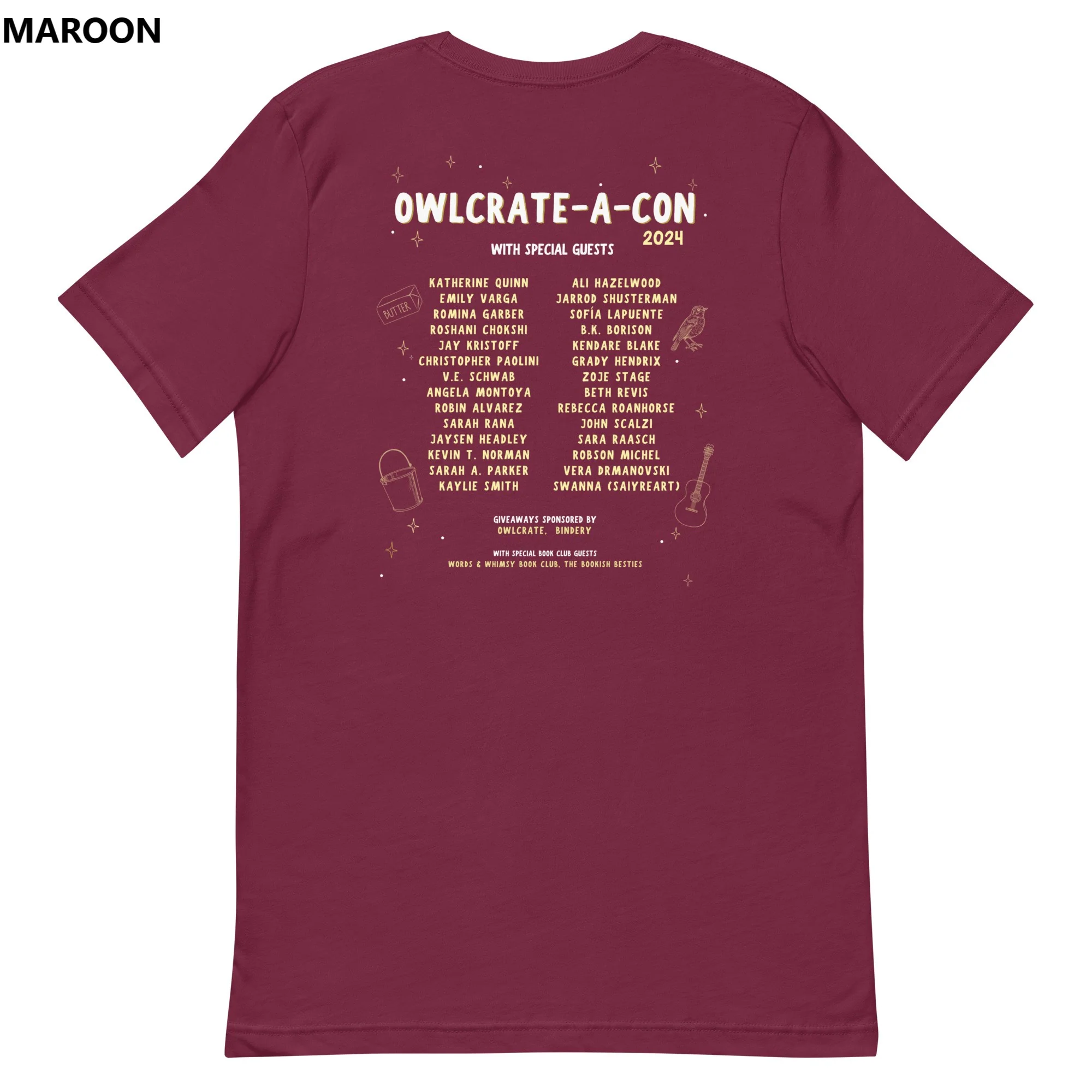 Official 'Butter' OwlCrate-A-Con 2024 Shirt - Image 4