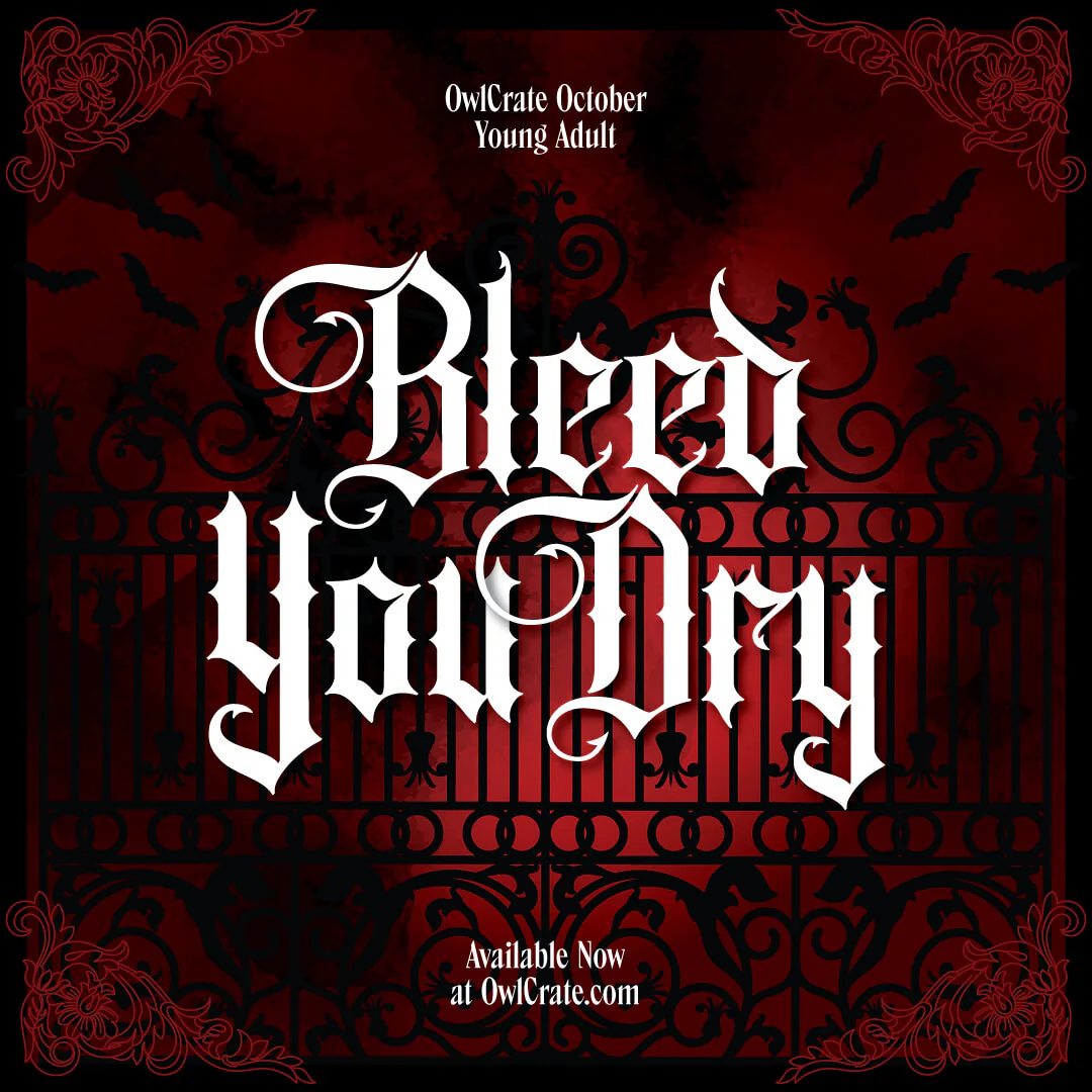 OwlCrate 'BLEED YOU DRY' Box - Image 10