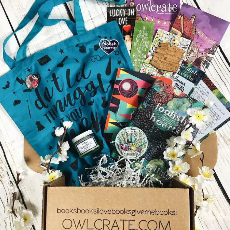 OwlCrate December 2017 ‘SEIZE THE DAY’ Box