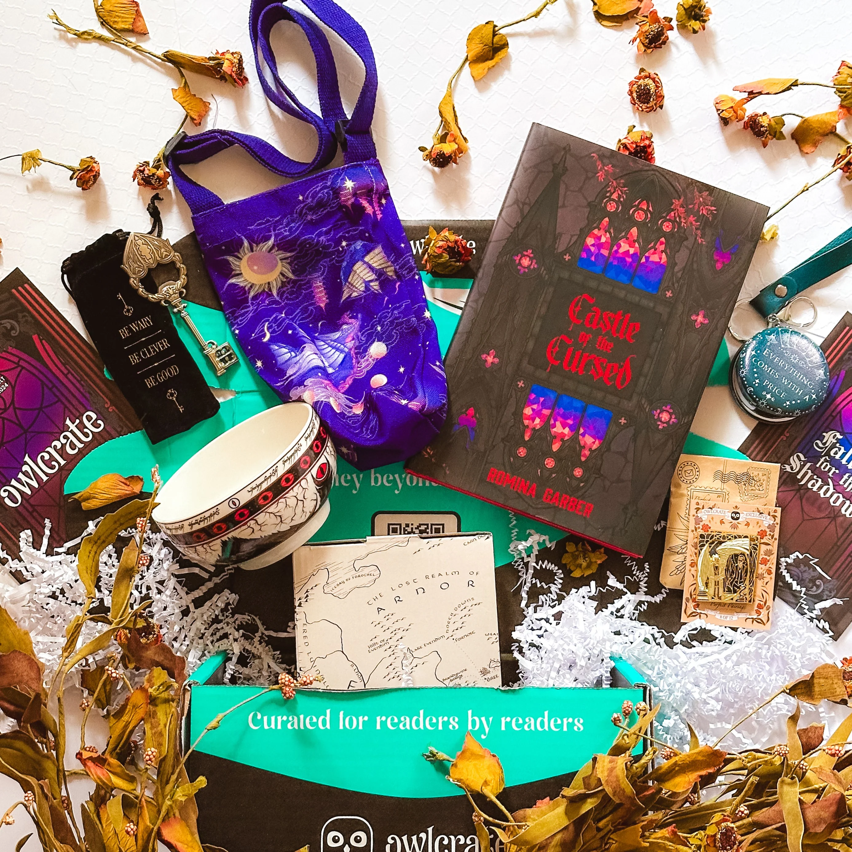 OwlCrate 'FALLING FOR THE DARK' Box