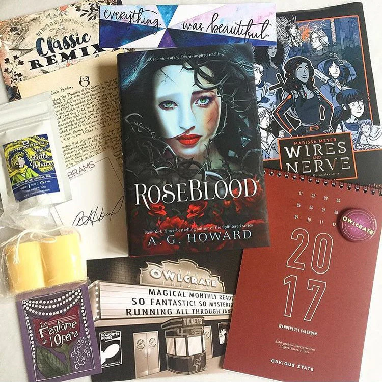 OwlCrate January 2017 ‘CLASSIC REMIX’ Box