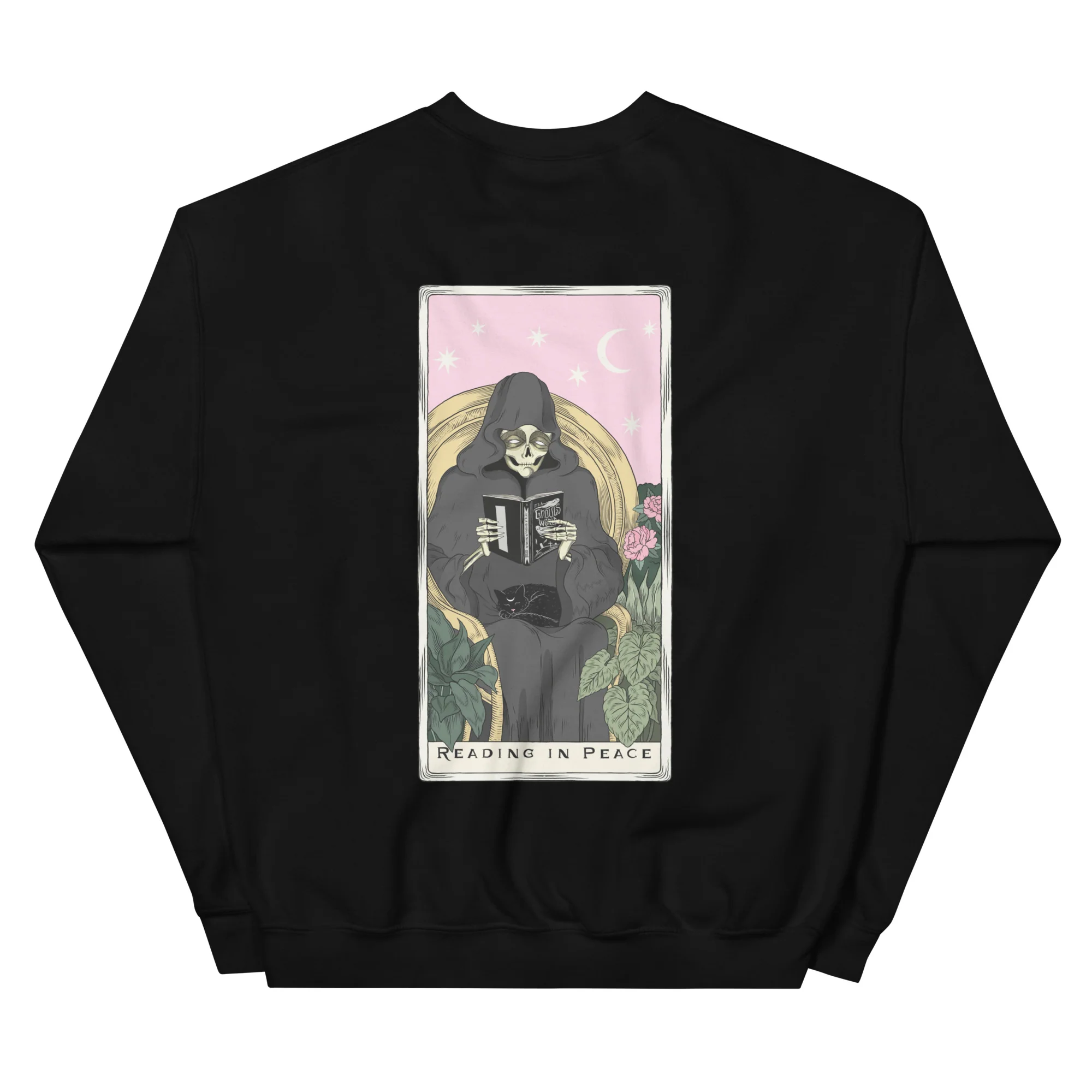 Reading in Peace Death Sweatshirt - Image 4