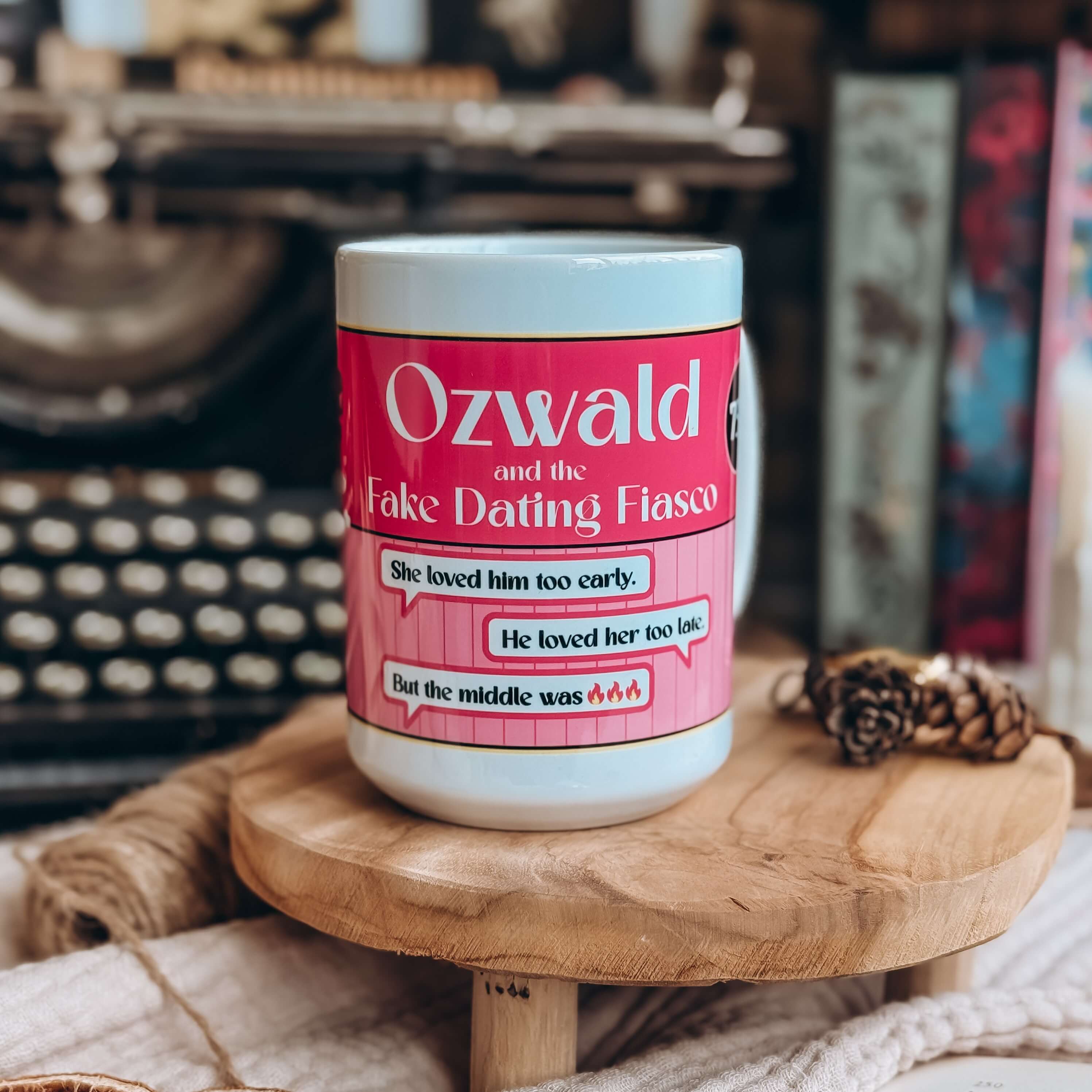 Romance Pulp Fictional Mug - Image 2