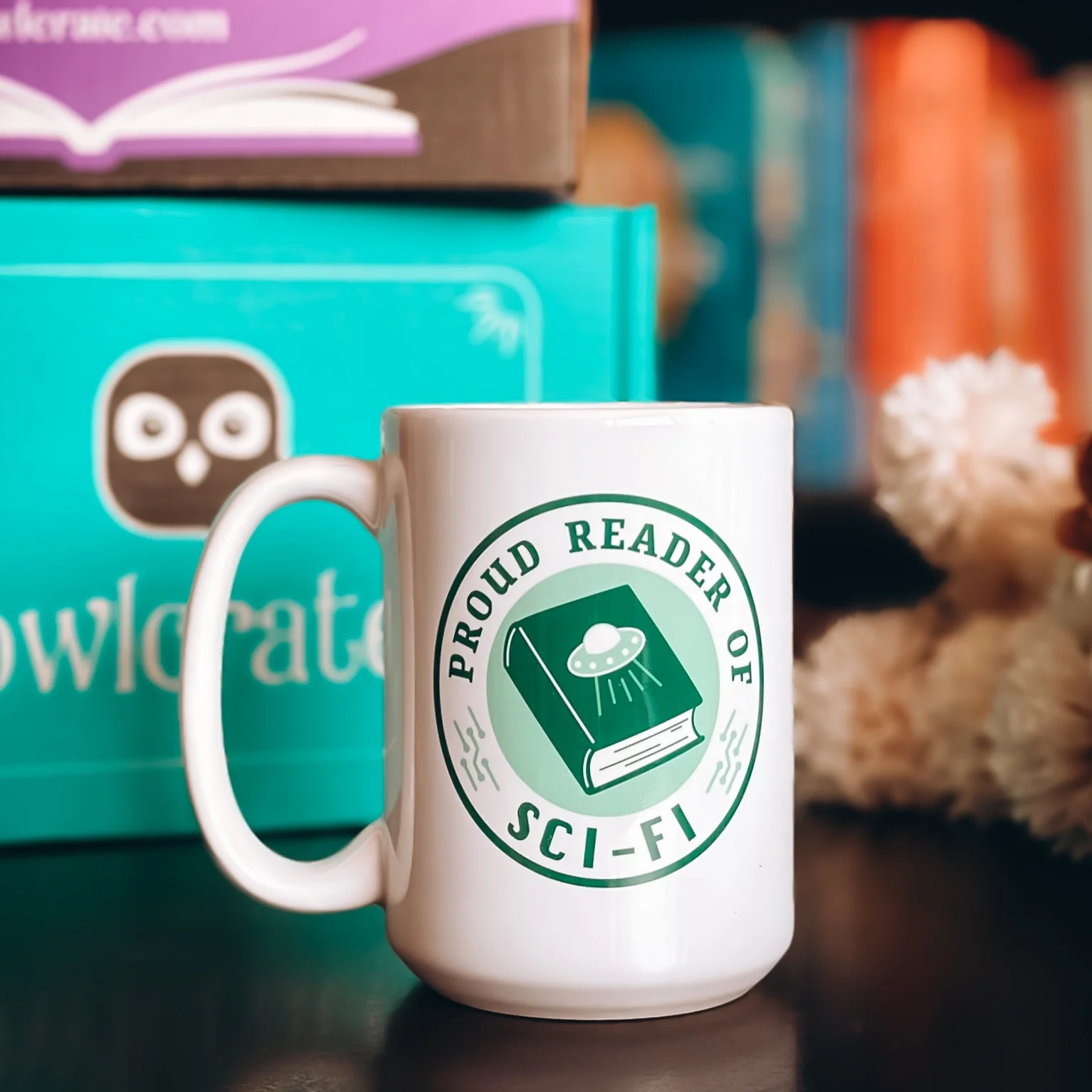 Sci-Fi Reader Mug