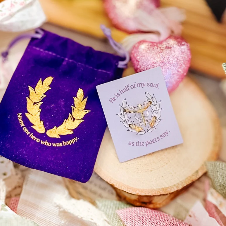 Lover and Fighter Ring Set