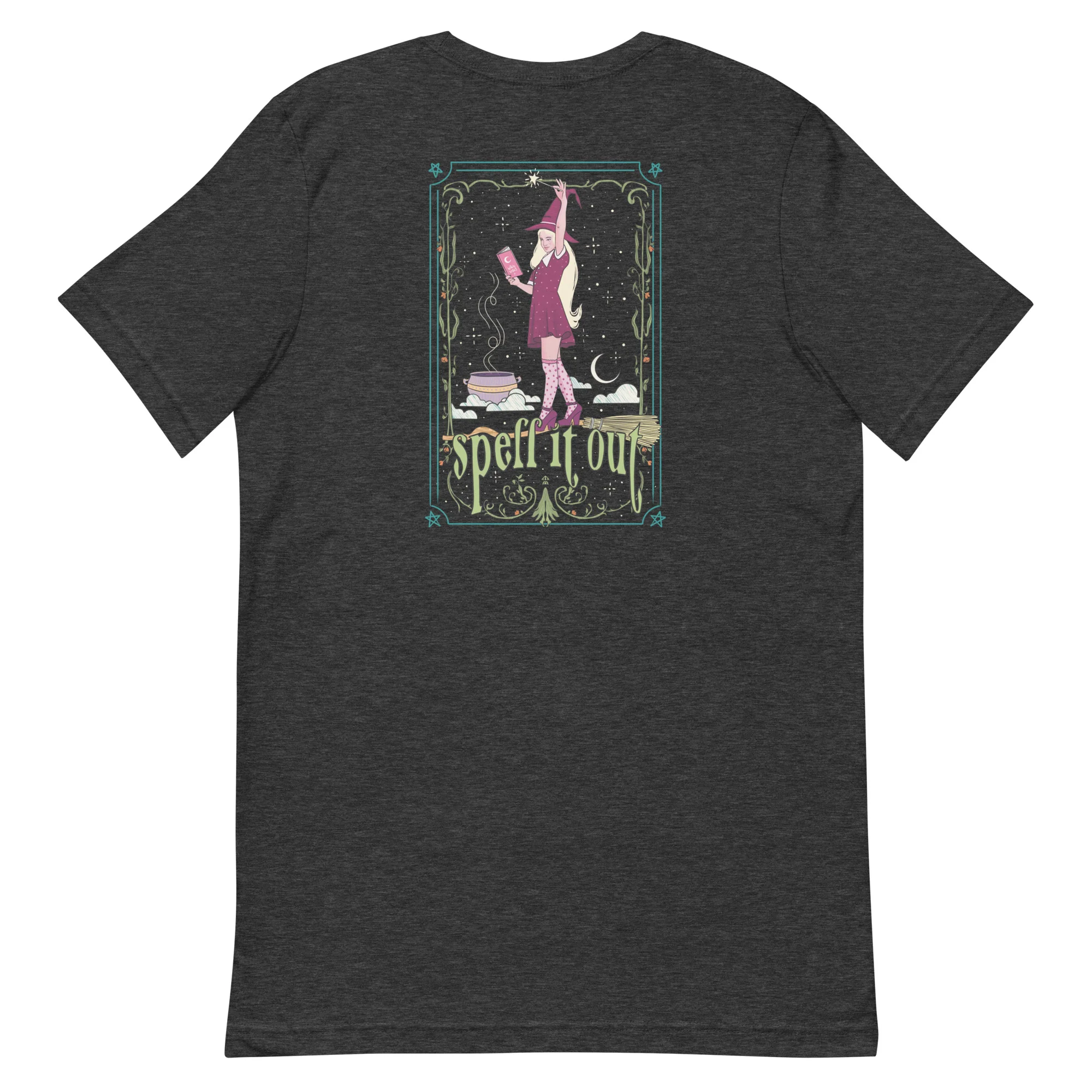 Spell it Out Witch Shirt - Image 4