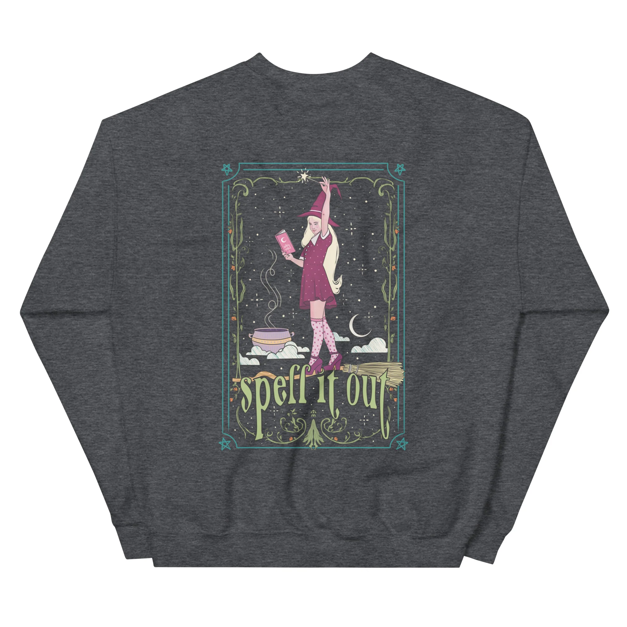 Spell it Out Witch Sweatshirt - Image 5