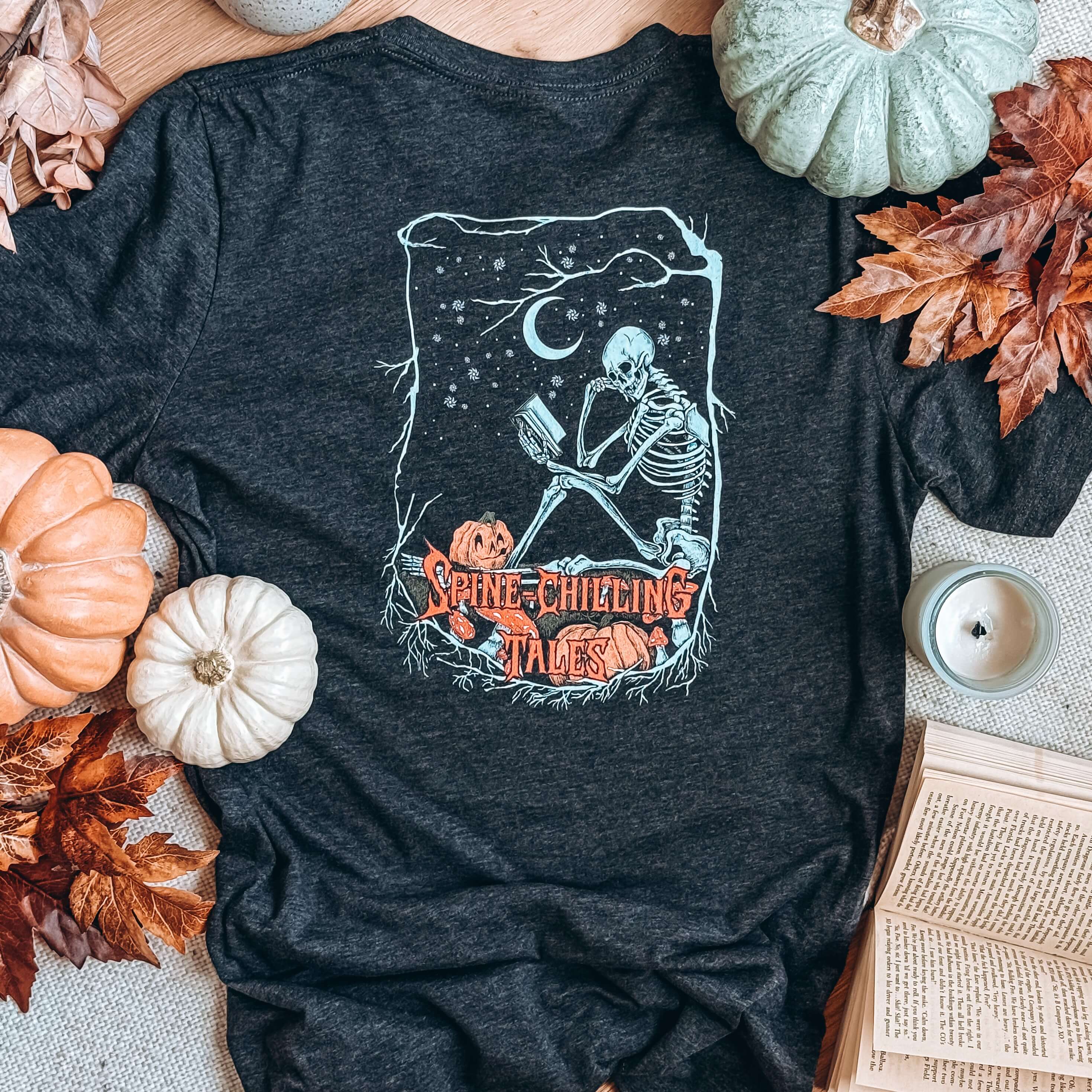 Spine-Chilling Tales Skeleton Shirt